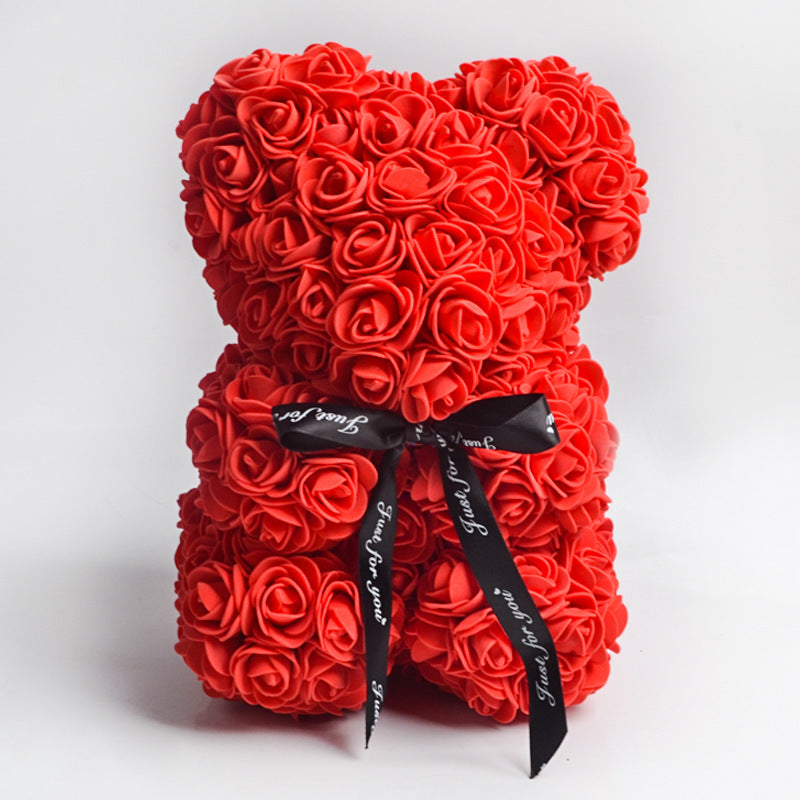 Valentinstagsgeschenk: Rose Teddy 25cm!