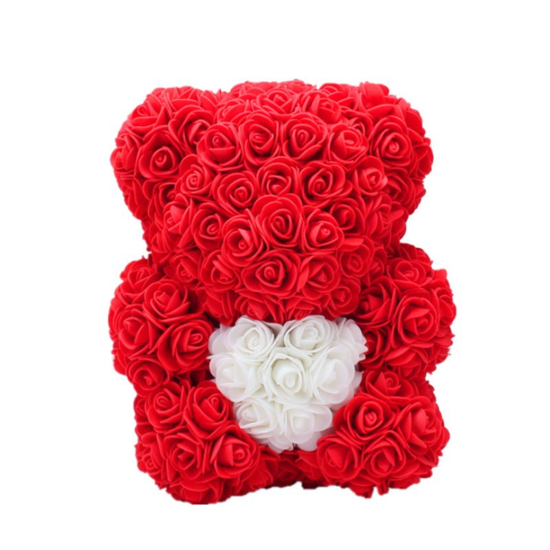 Valentinstagsgeschenk: Rose Teddy 25cm!