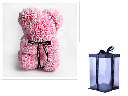 Valentinstagsgeschenk: Rose Teddy 25cm!