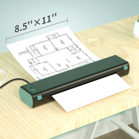 Tragbarer Bluetooth-Thermodrucker für unterwegs - Phomemo M08F.