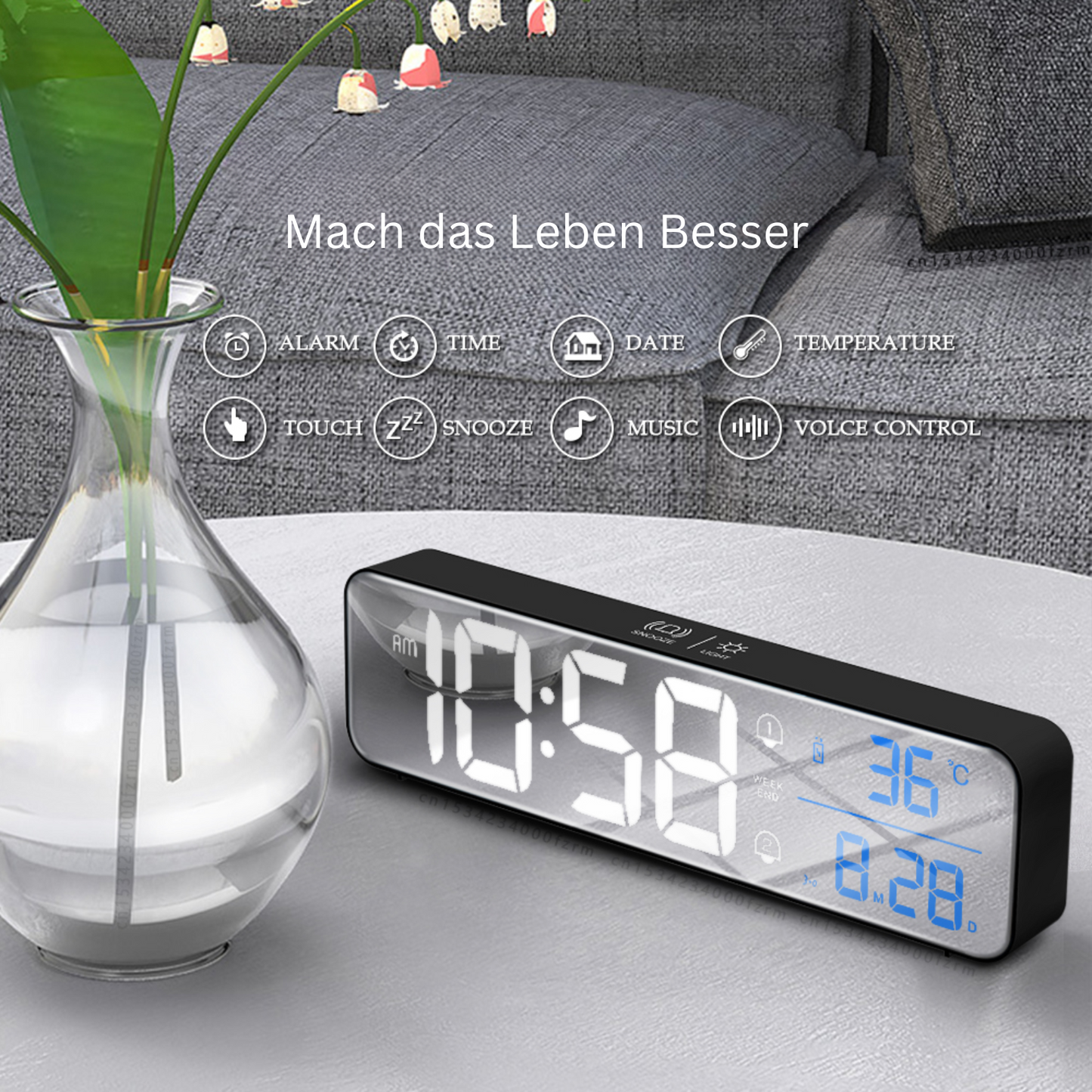 Home Table Decoration: Electronic Clocks with Multiple Features