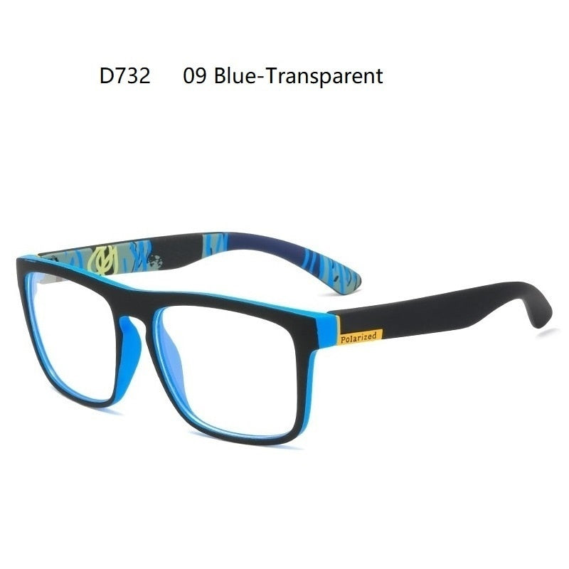 Modische, quadratische, polarisierte Vintage-Sonnenbrille - Froshhype