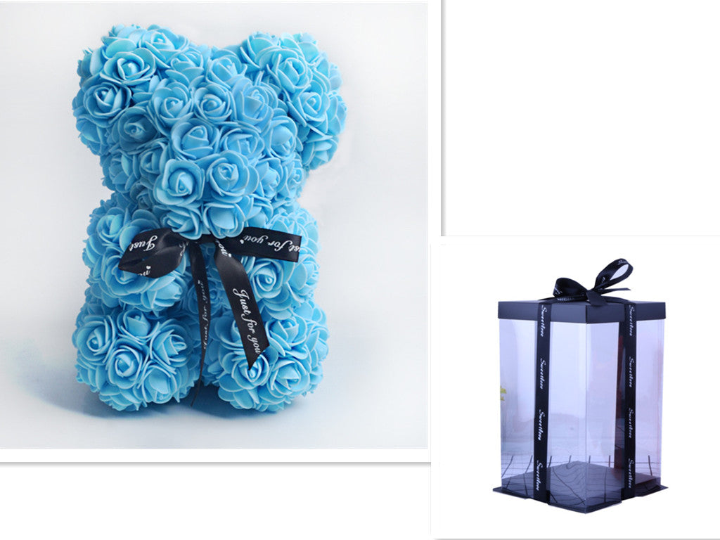 Valentinstagsgeschenk: Rose Teddy 25cm!