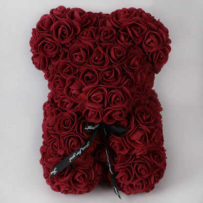 Valentinstagsgeschenk: Rose Teddy 25cm!