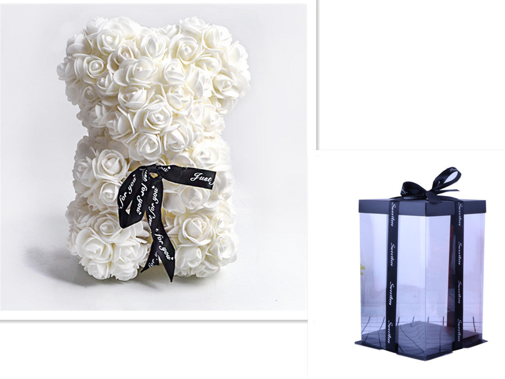 Valentinstagsgeschenk: Rose Teddy 25cm!