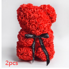 Valentinstagsgeschenk: Rose Teddy 25cm!